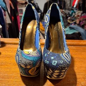 Womens bucco wedges size 8.5